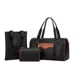 Shoulder business composite bag 3pcs set for women