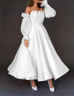 European style formal dress pure dress for women