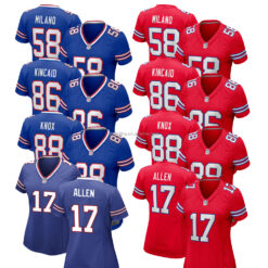 2024 Women's Buffalo Jersey Custom American Baseball Shirts Short Stitched Embroidered Adult Uniforms Sports Wear Logos Anti-UV